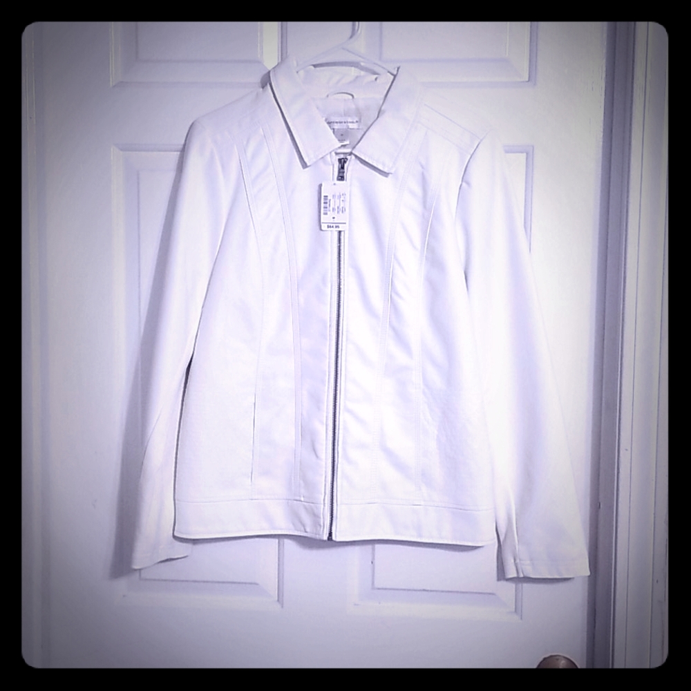 M white moto jacket3